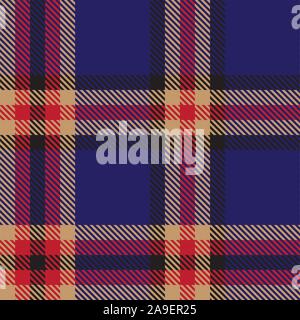 Klassisch Modern Tartan Tartan nahtlose Muster in Vektor - Dies ist eine klassische Plaid, kariert, Tartan Muster für T-Shirt Druck geeignet, Stoff Stock Vektor