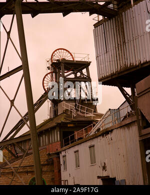 1987 Caphouse Colliery, Wakefield, West Yorkshire, Nordengland, Großbritannien Stockfoto