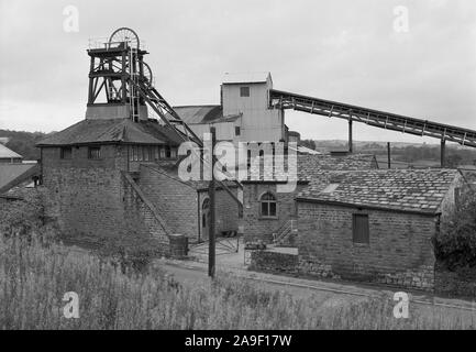 1987 Caphouse Colliery, Wakefield, West Yorkshire, Nordengland, Großbritannien Stockfoto