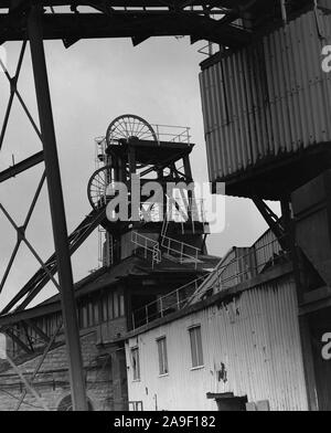 1987 Caphouse Colliery, Wakefield, West Yorkshire, Nordengland, Großbritannien Stockfoto