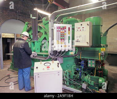 1987 Caphouse Colliery, Wakefield, West Yorkshire, Nordengland, Großbritannien Stockfoto