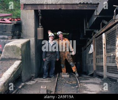 1987 Caphouse Colliery, Wakefield, West Yorkshire, Nordengland, Großbritannien Stockfoto