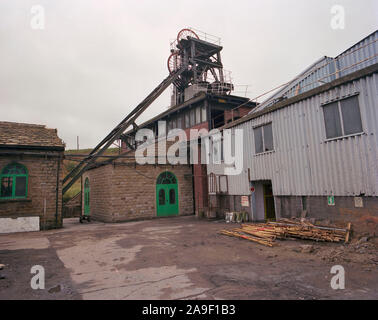 1987 Caphouse Colliery, Wakefield, West Yorkshire, Nordengland, Großbritannien Stockfoto