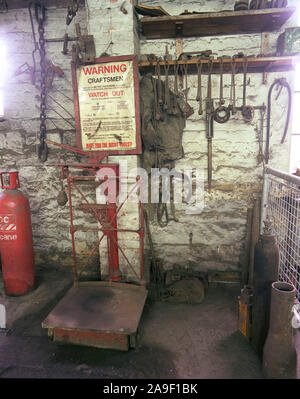 1987 Caphouse Colliery, Wakefield, West Yorkshire, Nordengland, Großbritannien Stockfoto