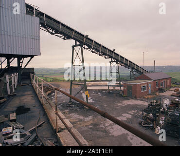 1987 Caphouse Colliery, Wakefield, West Yorkshire, Nordengland, Großbritannien Stockfoto