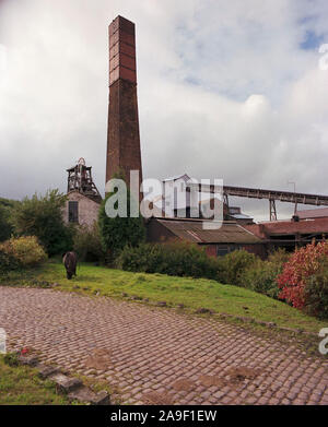 1987 Caphouse Colliery, Wakefield, West Yorkshire, Nordengland, Großbritannien Stockfoto