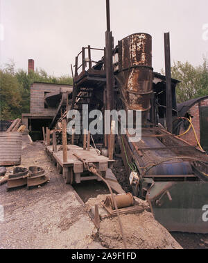 1987 Caphouse Colliery, Wakefield, West Yorkshire, Nordengland, Großbritannien Stockfoto