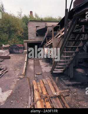 1987 Caphouse Colliery, Wakefield, West Yorkshire, Nordengland, Großbritannien Stockfoto