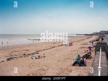 1993 Bridlington, Holiday Resort Ostküste, Yorkshire, Nordengland, Großbritannien Stockfoto