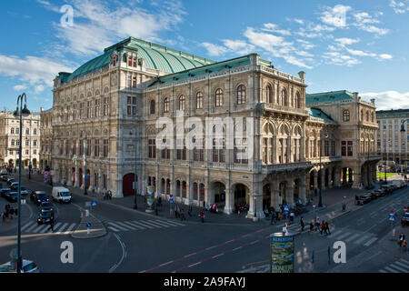 Wiener Staatsoper. Österreich Stockfoto
