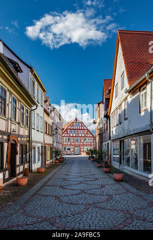 Michelstadt im Odenwald Stockfoto