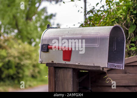 American Mailbox für die Post Stockfoto