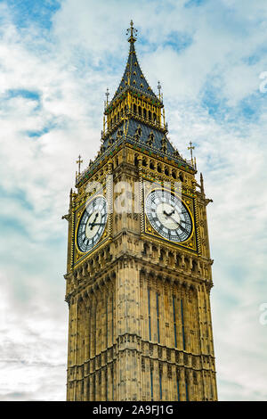 Big Ben Kirche Tower in London. Stockfoto