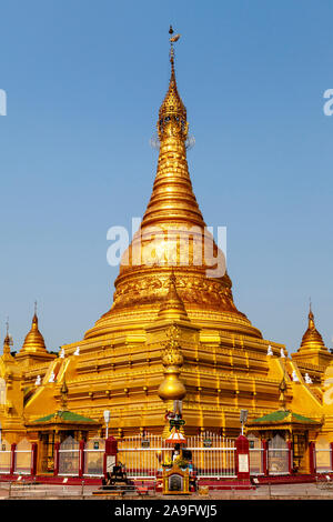 Eindawya Paya, Mandalay, Myanmar. Stockfoto