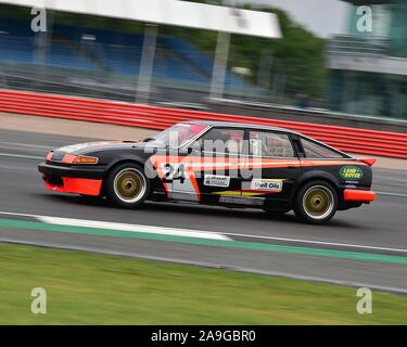 Chris Williams, Charlie Williams, Rover SD1, historische Tourenwagen Challenge, 1966-1990, Silverstone Classic, Juli 2019, Silverstone, Northamptonshire, Stockfoto