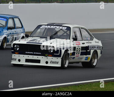 David Tomlin, Ford Escort RS 1800, historische Tourenwagen Challenge, 1966-1990, Silverstone Classic, Juli 2019, Silverstone, Northamptonshire, England, Stockfoto