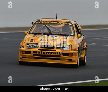 Carey McMahon, Ford Sierra Cosworth RS 500, historische Tourenwagen Challenge, 1966-1990, Silverstone Classic, Juli 2019, Silverstone, Northamptonshire, E Stockfoto