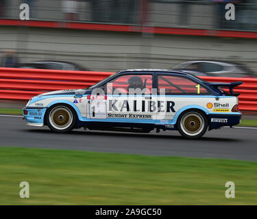 Julian Thomas, Calum Lockie, Ford Sierra Cosworth RS500, Historic Touring Car Challenge, 1966-1990, Silverstone Classic, Juli 2019, Silverstone, Nort Stockfoto