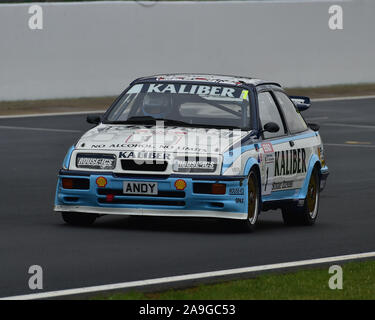 Julian Thomas, Calum Lockie, Ford Sierra Cosworth RS500, Historic Touring Car Challenge, 1966-1990, Silverstone Classic, Juli 2019, Silverstone, Nort Stockfoto