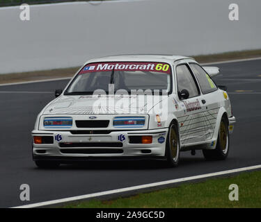 Mark Wright, Dave Coyne, Ford Sierra Cosworth RS 500, historische Tourenwagen Challenge, 1966-1990, Silverstone Classic, Juli 2019, Silverstone, Northampt Stockfoto