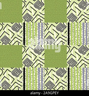 Nahtlose bunte geometrische Design Hintergrund Stockfoto
