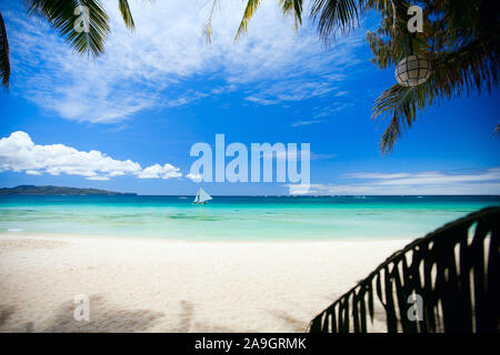 Boracay, Phillippinen, Insel Stockfoto