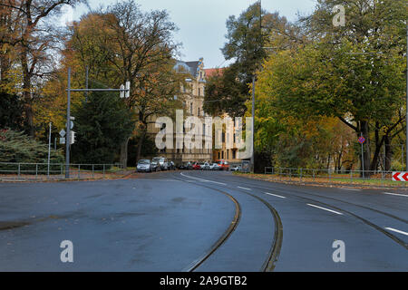 Augsburg herbst Stadtblick Stockfoto