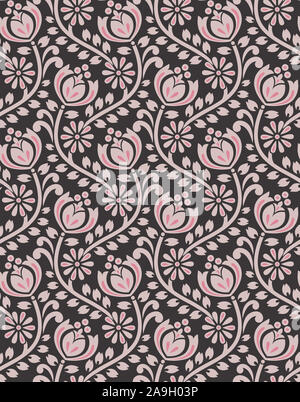 Nahtlose traditionelles Design Muster Hintergrund Stockfoto