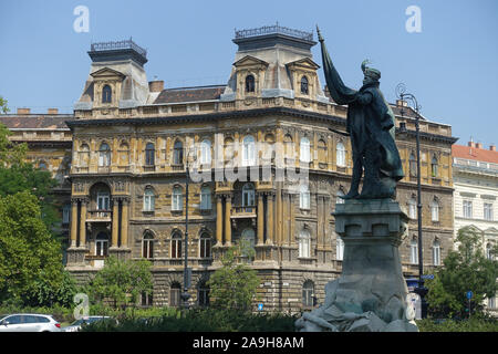 Budapest, Andrássy út, Andrássy-Straße - Budapest, Andrássy Straße Stockfoto