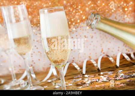 Party-Champagne Stockfoto