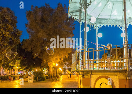 Europa, Portugal, Algarve, Faro, Jardim Manuel Bivar, Stockfoto