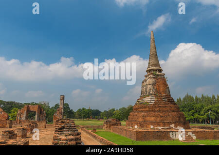 Tha Ayutthaya Historical Park, Thailand Stockfoto