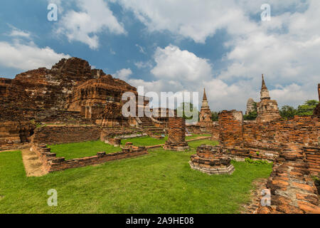 Tha Ayutthaya Historical Park, Thailand Stockfoto