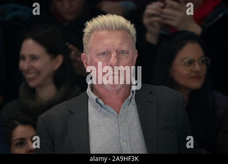 London, Großbritannien. 15 Nov, 2019. BORIS BECKER während der NITTO ATP-Finale Tennis London Tag 6 Am O2, London, England am 15. November 2019. Foto von Andy Rowland. Credit: PRiME Media Images/Alamy leben Nachrichten Stockfoto