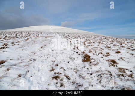 Schnee in die Brüste von Anu, Co Kerry, Irland Stockfoto