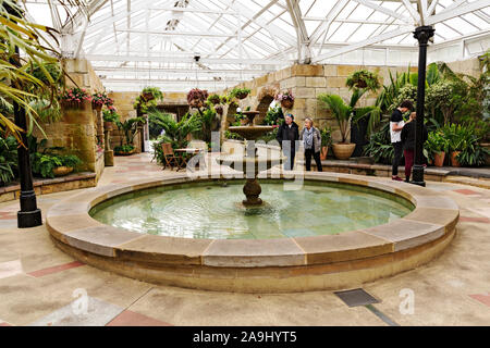 Hobart Australien / The Royal Tasmanian Botanical Gardens in Hobart, Tasmanien. Stockfoto