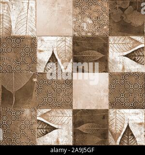 Abstrakte Muster und textile geometrische Muster Stockfoto