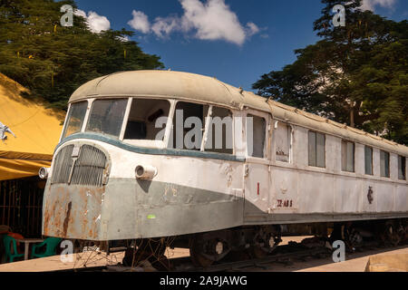 Äthiopien, Dire Dawa, Alter Bahnhof, ehemaliger Addis Abeba nach Dschibuti Eisenbahn Fiat Schiene Stockfoto