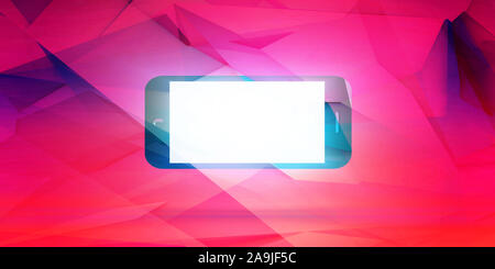 Handy App Jetzt herunterladen Spannende Hintergrund Stockfoto