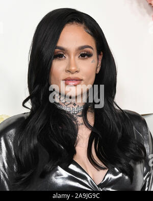 November 15, 2019, Hollywood, Kalifornien, USA: 15. November 2019 - Hollywood, Kalifornien - Kehlani. 3. Jährliche#REVOLVEawards 2019 bei Goya Studios statt. Photo Credit: Birdie Thompson/AdMedia (Credit Bild: © Birdie Thompson/AdMedia über ZUMA Draht) Stockfoto