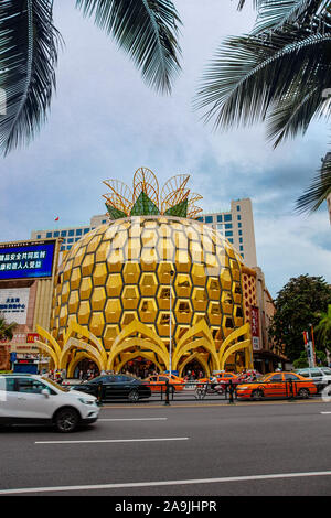 Tropical Asia Town Original Golden Shopping Centre Stockfoto