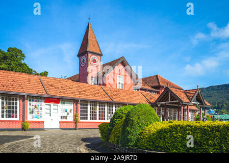 Nuwara Eliya Rosa Post in Sri Lanka Stockfoto