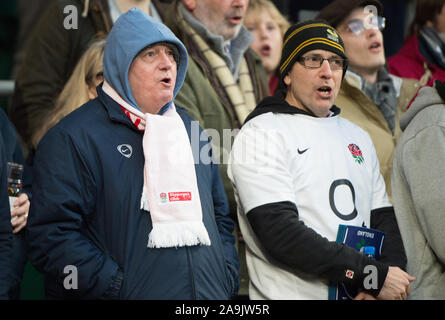 Twickenham, Vereinigtes Königreich. Vor. RBS, Sechs Nationen: England gegen Frankreich in der RFU-Stadion, Twickenham, England, Samstag, 04.02.2017. [Pflichtfeld Kredit; Peter Spurrier/Intersport - Bilder] Stockfoto