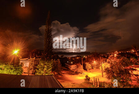 Blitzeinschlag In Einem Haus Stockfoto Bild 116719177 Alamy