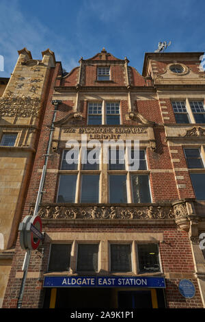 Aldgate East Whitechapel Art Gallery Stockfoto