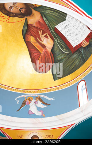 St nIcholas Paphos Innenraum der Kirche Nummer 3935 Stockfoto