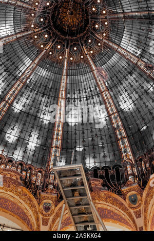 Die Galeries Lafayette in Paris, Frankreich Stockfoto