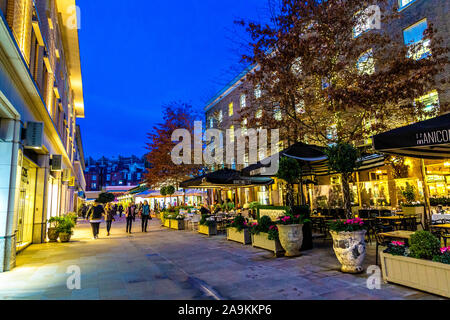 Herzog von York Square, Chelsea, London, UK Stockfoto