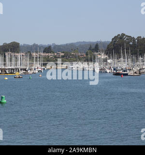 In USA Kalifornien santa cruz Hafen Reiseziel Stockfoto