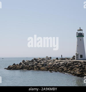 In USA Kalifornien santa cruz Hafen Reiseziel Stockfoto
